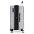 Travelpro - Odyssey 24 po Valise Rigide À Enregistrer de Taille Moyenne à Roulettes -  Gris Nuage-La poignée brevetée PowerScope se verrouille en deux positions pour s'adapter à des utilisateurs de différentes tailles