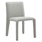 Modway Rhodes Fabric Upholstered Dining Chair - Dove Grey-Fully Upholstered Dining Chair