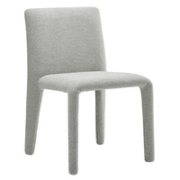 Modway Rhodes Fabric Upholstered Dining Chair - Dove Grey-Fully Upholstered Dining Chair