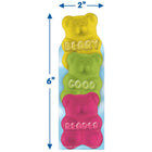 Eureka Beary Good Reader Gummy Bear Scented Bookmarks - 3 Packs of 24-Each bookmark measures 2" x 6"