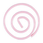 JAM Paper Circular Paper Clips - Round - Baby Pink Pastel - 50 Pack-Quantity: 50 per box | Packed in a reusable clear box to keep your desktop or your desk drawer organized