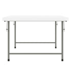 Table pliante en plastique blanc granite pour enfants, 30 larg. x 60 long. x 19 haut. (po) (RB-3060-KID-GG)-7