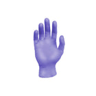 Ronco Blurite Nitrile Gloves - Purple - Large - 100 Pack-4 Mil