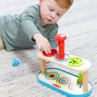 Melissa & Doug Match & Push Toupies en bois, jouet d'apprentissage des compétences de développement pour filles et garçons de 2 ans et plusifié FSC-6