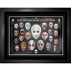 Vintage Goalie Mask - Framed Print - 35" x 27"-Premium print framed