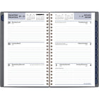 AT-A-GLANCE 2026 Traditional Weekly/Monthly Planner - 8" H x 5" W - Grey - Bilingual-Page size: 8" H x 5" W
