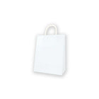 Sac en papier Kraft, moyen, blanc, 12 sacs-Blanc