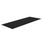 Edgewood - Tapis D'entrée Supreme Knob Pour Trafic Intense - 3 pi 6 po l x 10 pi L - Charbon avec bordures noires-Pour Trafic Intense