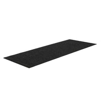 Edgewood - Tapis D'entrée Supreme Knob Pour Trafic Intense - 3 pi 6 po l x 10 pi L - Charbon avec bordures noires-Pour Trafic Intense