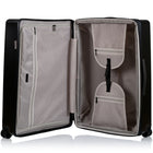 Champs Vintage Muse 3-Piece Luggage Set - Black-Telescopic Handle