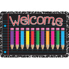 Ashley Productions The Original Fun Mat Welcome Mat - 15.5" x 23.5" - Coloured Pencils Welcome-Measurement & Design: The Coloured Pencils Welcome Mat measures 15.5" x 23.5".