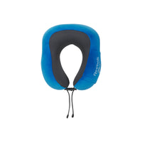 Reebok Travel Ergonomic Neck Pillow - Blue-With a generous 280g of memory foam, this pillow molds perfectly to the contours of your neck, ensuring optimal support and alignment. Say goodbye to stiffness and hello to a restful journey wherever you go