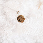 HOMCOM 6' Artificial Christmas Tree - White-Material: PVC Branch, Metal Frame 