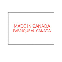 Wamaco - Motex 6600 label - Fabriqué au Canada - 7/8 po x 5/8 po - blanc - texte en rougue - paquet de 10-Qualité - Ces étiquettes de prix sont fabriquées à partir de papier de qualité commerciale, ce qui permet d'obtenir un marquage net