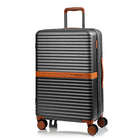 Champs Vintage II 24" Luggage Case - Dark Grey-Expansion System on all cases