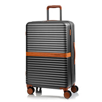 Champs Vintage II 24" Luggage Case - Dark Grey-Expansion System on all cases