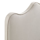 Modway Athena Stain-Resistant Performance Velvet Full Size Headboard - Almond-7