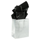 JAM Paper Tissue Paper - Black - 100 Sheets-Size: 20 x 26 (standard) | Perfect fit for any sized gift bags & boxes