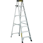Featherlite - Escabeaux industriels robustes en aluminium série 3400 - 8 pi-Hauteur nominale: 8 pi
