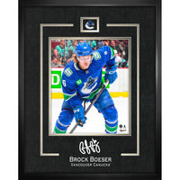 Brock Boeser Canucks Replica Signature Frame - Framed Print - 16" x 20"-Premium virtual frames