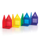 Guidecraft PowerClix Solids - Magnetic Building Set - 24 Pieces-Six unique shapes create unlimited building possibilities