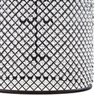 Modway Prosperity Chandelier - Brown-Fabric Drum Shade, 110 Voltage