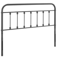 Modway Sage Metal King Headboard - Grey-Metal King Headboard