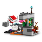 LEGO Minecraft The Warden Encounter - Ages 7+-Interactive features & accessories  - kids use the exploding tnt and falling rock functions, mine diamonds in the cave, restore health with potions and carrots, and pose the warden's head, arms, and legs