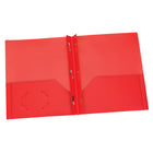Oxford - Portefeuille à deux pochettes en poly rouge avec griffes, paquet de 25-Coloré, flexible et durable pour de multiples utilisations