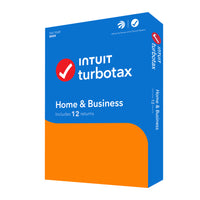 Turbotax Home & Business 2025 - 12 Returns - Bilingual - Windows-Show your taxes who's boss. Personal and business taxes done right with TurboTax Home & Business