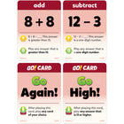 Teacher Created Resources It's GO Time!: Addition & Subtraction-For 2-6 players, played like Uno