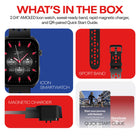 Reebok Icon Smartwatch - 45.35 mm - Phantom Black- Advanced sleep analytics decode your nights so you can dominate your days