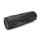 PurAthletics Wavy Foam Roller Black-Versatile, compact and portable 