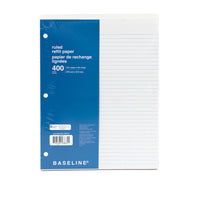 Staples Refill Paper - Ruled - 8-3/8" x 10-7/8" - 400 Sheets-Keep your binders stocked