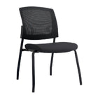 TygerClaw Low Back Guest Chair for Office and Home-Offers comfortable support and keeps guests from feeling too warm