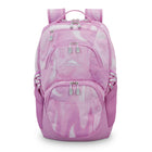 High Sierra Swoop Backpack - Pink Marble Swirl-Laptop Hammock: Bottom drop protection