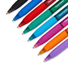Paper Mate InkJoy 300 Retractable Ballpoint Pens - 1.0mm - Assorted Colours - 24 Pack-InkJoy™ writing system starts quickly without dragging, requires minimal pressure from your hand and delivers crisp, clean lines every time