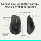 Logitech - Signature Comfort Plus MK880 ensemble clavier et souris sans fil - Noir - Français-Une autonomie qui dure : la batterie longue durée offre une autonomie jusqu'à 36 mois pour le clavier et 24 mois pour la souris, de manière à limiter les interruptions d’utilisation de votre ensemble clavier et souris sans fil