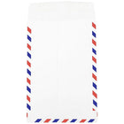 JAM Paper Enveloppes pour correspondance aérienne à ouverture au sommet, 6 x 9 po, 25/paquet-Fermeture gommée