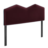 Modway Cosette Performance Velvet Full Size Headboard - Mulberry-Stain-Resistant Performance Velvet