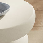 Modway Terza Indoor/Outdoor Patio Concrete Side Table - Light Grey-Minimalist Style
