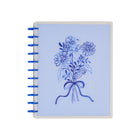 The Happy Planner 2026–2027 Big Disc Bound Dated Planner - 11-1/2" x 10-1/4" - Cottage Blues-The Big size Dashboard layout with a side-by-side design that lets you see your priorities at a glance