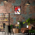 Alexander Ovechkin Capitals Action - Framed Canvas - 22" x 31"-Officially licensed by the NHL and NHLPA