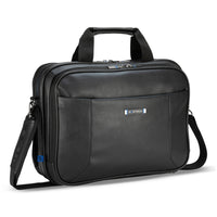 Nextech Business Case with 15.6" Laptop Compartment - Black-Designed with four zippered compartments to keep your essentials organized