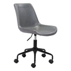 Zuo Byron Office Chair - Grey-Adjustable height