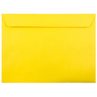 JAM Paper 9 x 12 Booklet Envelopes, Brite Hue, Yellow Recycled, 1000 Pack (5156775B)-Yellow