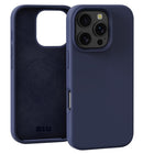 Blu Element Silicone MagSafe Case for iPhone 16 Pro Max - Navy-Raised Edges to protect the camera and screen 