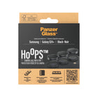 PanzerGlass Camera Lens Protector Hoops for Samsung Galaxy S24 Plus - Black-Matches seamlessly to your new S-Series phone