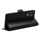 Dbramante1928 Oslo Pro Folio Case For Samsung Galaxy S25 Edge - Black-Custom-fit slim yet impact protective design