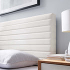 Modway Tranquil Full/Queen Headboard - White-Stain-Resistant Fabric